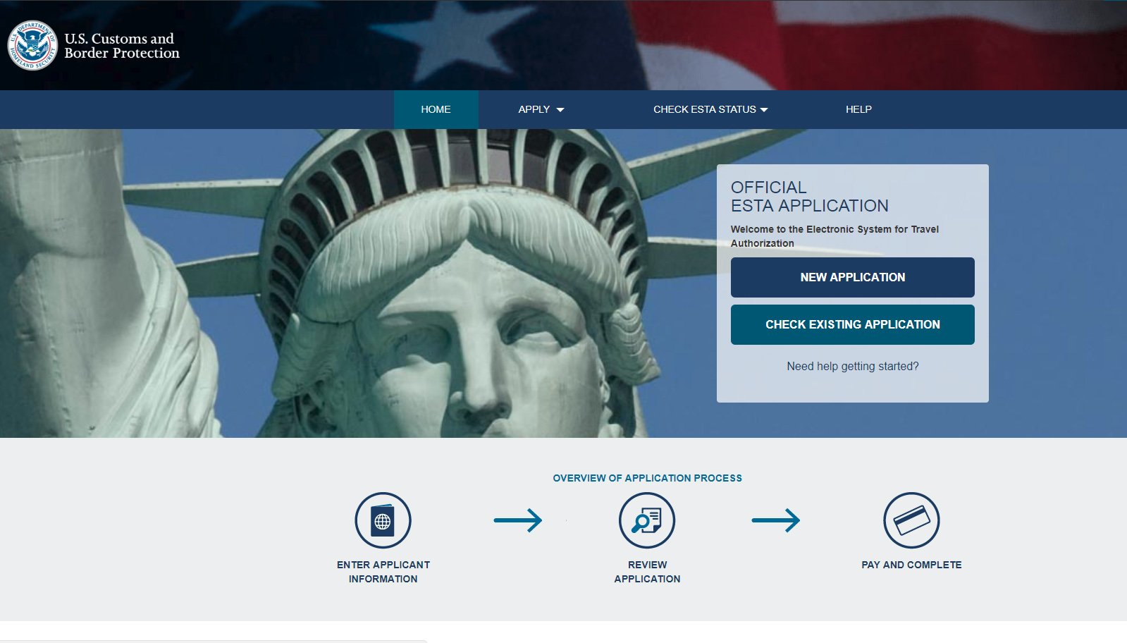 Demander son ESTA en ligne, comment faire ?