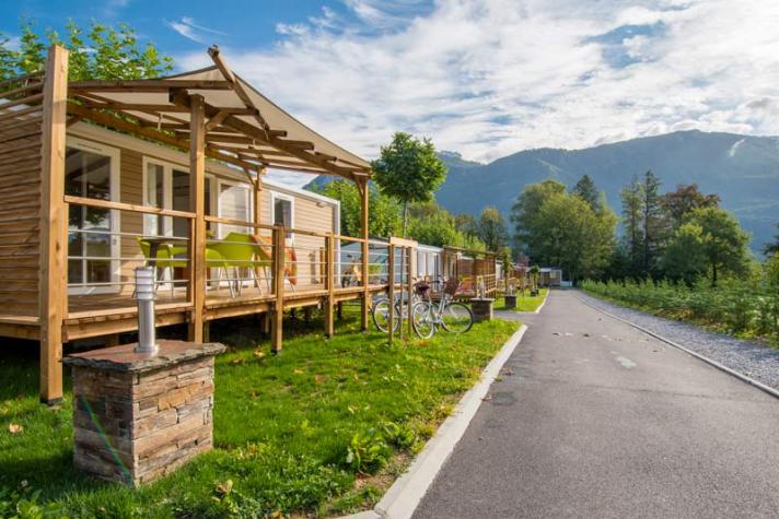 Choisissez votre location de mobil-home en Aveyron au camping Les Calquières